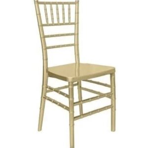 Gold Elegant Resin Chiavari Chair